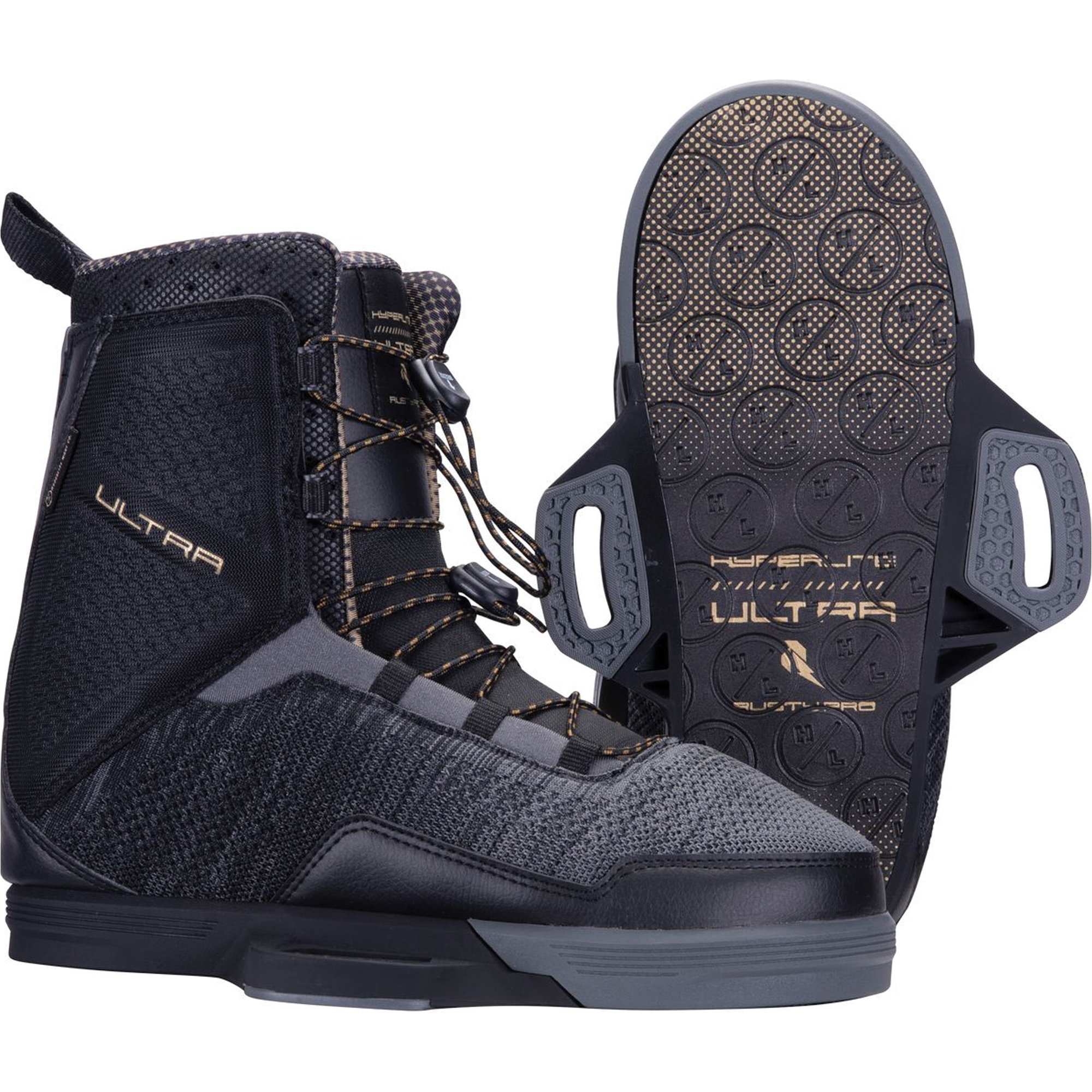 Hyperlite Ultra Wakeboard Bindings H23BUL - Black